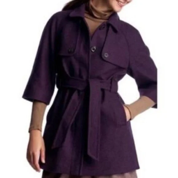 Cute Gap purple coat - Picture 1 of 5